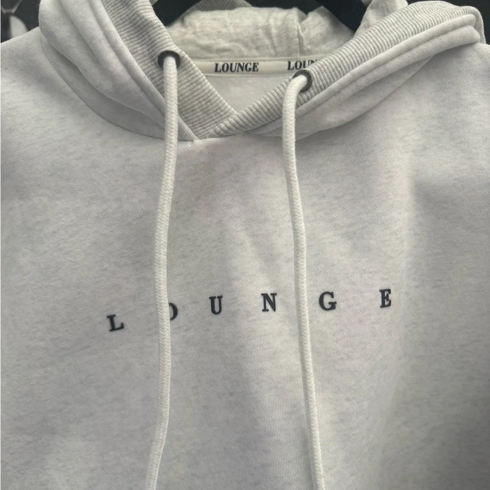 Lounge Women's Light Gray Hoodie & Sweatpants Set - Picture 7 of 7